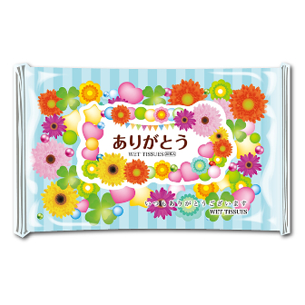 ありがとう大判ウェットティッシュ20枚（300個）