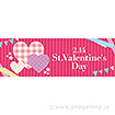パラポスター St．ValentinesDay（チェック）