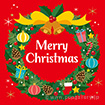 テーマポスター Merry Christmas（柊リース）