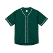 4．1オンス ドライアスレッチックベースボールシャツ（アイビーグリーン/ホワイト） S