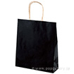 紙手提げ袋 ブラック 小（200枚入）