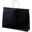紙手提げ袋 ブラック 横長（200枚入）