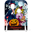 ［大型送料］顔出しパネルダークハロウィン