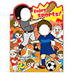顔出しパネル　Enjoy sports！