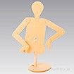 段ボールマネキン（メンズ：上半身）