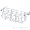 引っ掛け調整ワイヤーバスケットW270（ホワイト）