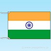 テトロン世界の国旗 インド