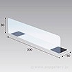 マグネット付仕切板 H80×W60×D330