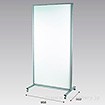 ［大型送料］店頭パネルスタンド マグネット対応型