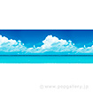 ビニール幕 青空と海のイメージ