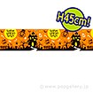 ビニール幕ハロウィンイメージ（城）［４５cm（Ｈ）］（２５Ｍ巻）