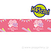 ビニール幕 St．ValentinesDay（チェック） ［45cm（H）］