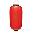 ビニール九長提灯 赤