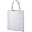 不織布A4フラットトート ナチュラルホワイト