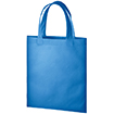 不織布A4フラットトート スカイブルー
