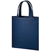 不織布A4フラットトート ディープブルー