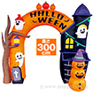 エアブローアーチ ハロウインパーティー（高さ：H304cm）