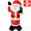 ムービングエアブロー プレゼントサンタ 高さ 186cm 季節装飾 販促物 販促通販の Pop Gallery ポップギャラリー
