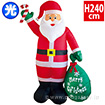 エアブロー ビッグサンタ（高さ：H240cm）