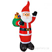 エアブロー スマイルサンタ（高さ：H210cm）
