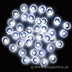 防滴100球LEDライト(ホワイト)