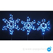 LED3連スノーフレイク