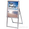 ポスターフレームスタンド（屋内用）A2片面シルバー