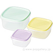 便利なキッチン保存容器3個組