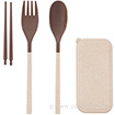 スフィア・バンブーファイバーカトラリー3点セット（アイボリー）