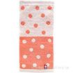 今治ドットポケットタオルハンカチ（ピンク）