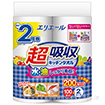 エリエール 超吸収キッチンタオル2P（100カット）