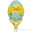 アップライトバルーン（卵5インチ チックチェック）