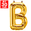 16”プレミアムレターバルーン「B」ゴールド