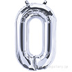 16”プレミアムレターバルーン 「O」シルバー