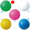 巨大ガラポン用カラーボール1個（緑）