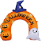 エアブロー ハロウィンミニアーチ （高さ：84cm）