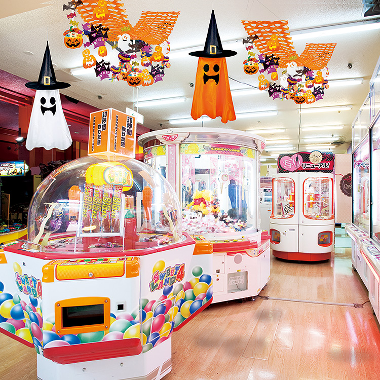 ハロウィンPOPアミューズメントコーナー展開例