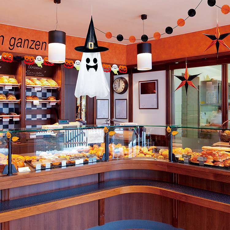 ハロウィンPOPパン売り場展開例
