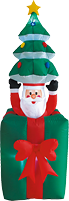 ムービングエアブロー プレゼントサンタ