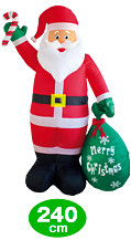 エアブロー ビッグサンタ（高さ：H240cm）