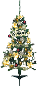 150cmゴールドクリスマスツリーセット