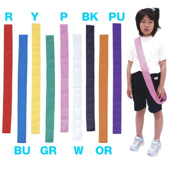 カラーたすき 赤