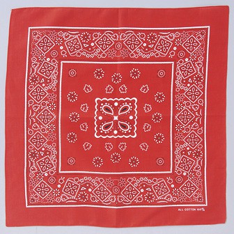 バンダナ 黒 BK(黒)