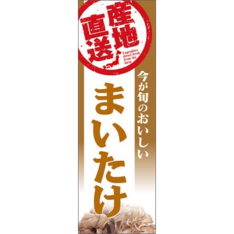 のぼり（大） 産地直送 まいたけ（今が旬～）