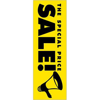のぼり SALE（黒文字）