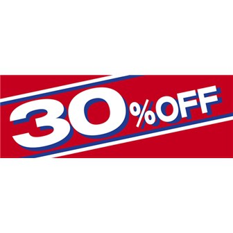 片面ポスター 30 Off タイトルポップ 販促物 販促通販の Pop