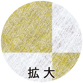 不織布幕 市松（金）［60cm（H）］