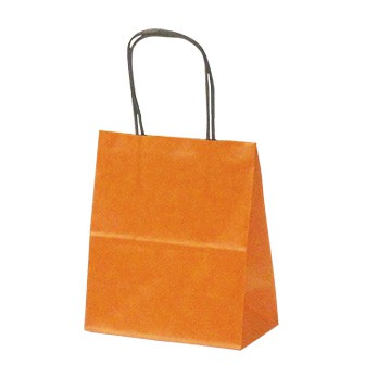 手提袋 （オレンジ無地） T－1