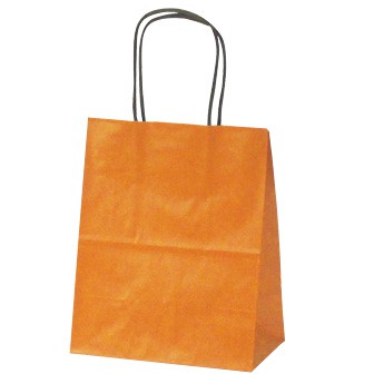 手提袋 （オレンジ無地） T－2
