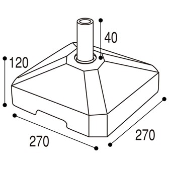コンクリートポールスタンド（S）